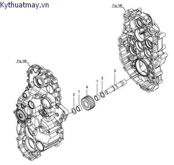 Trục truyền động quay số 5